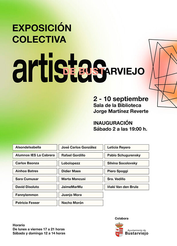 Exposición Colectiva artistas de Bustarviejo
